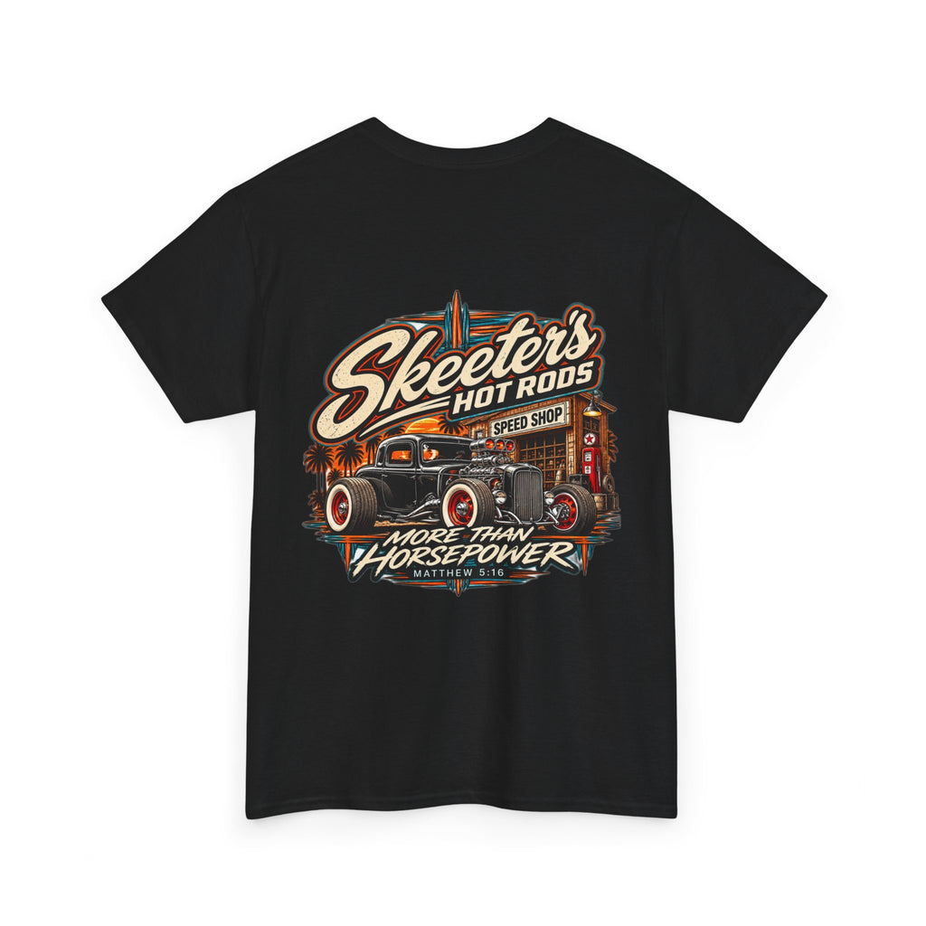 Skeeter's Hot Rods "More Than Horsepower" Tee