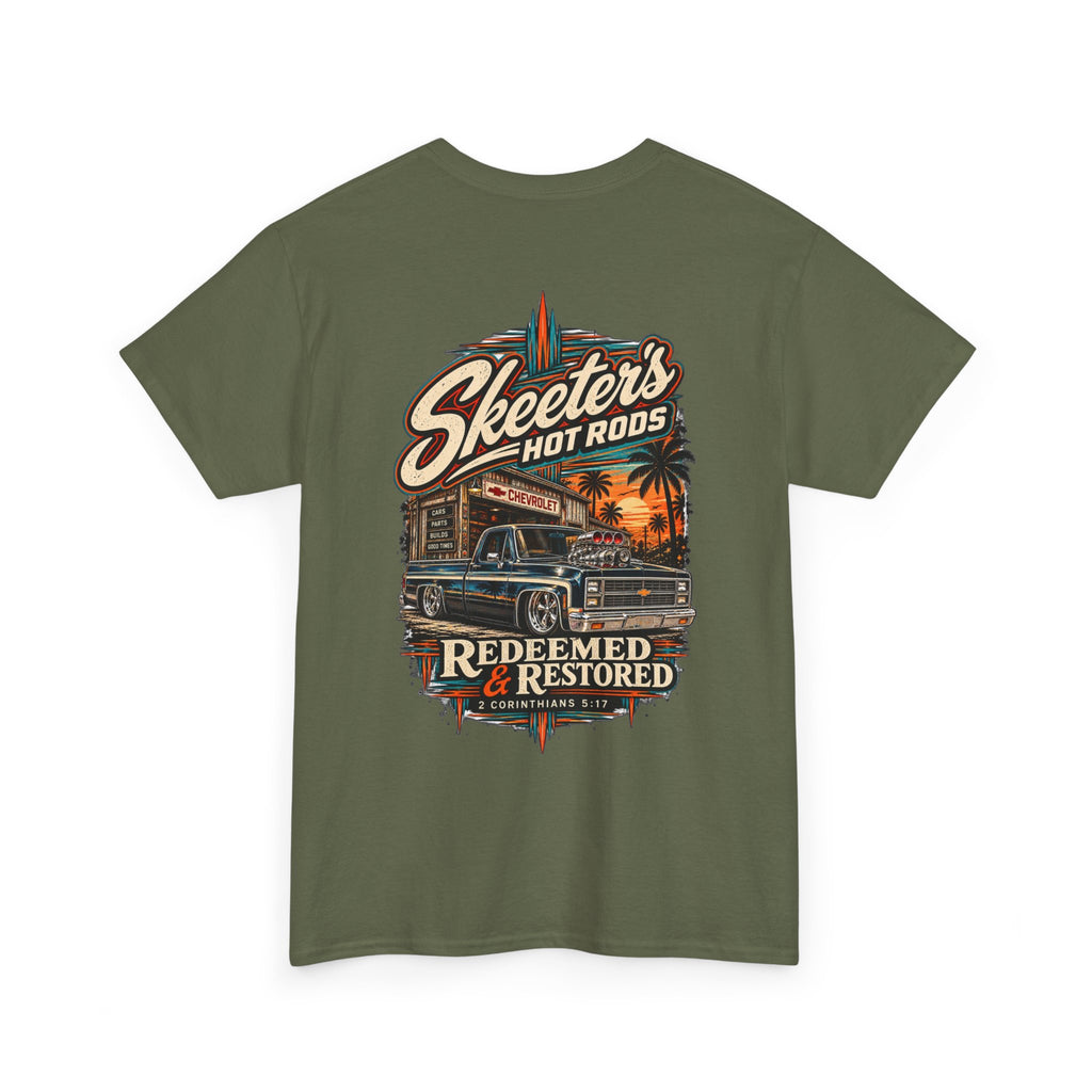 Skeeter's Hot Rods "Redeemed & Restored" Tee