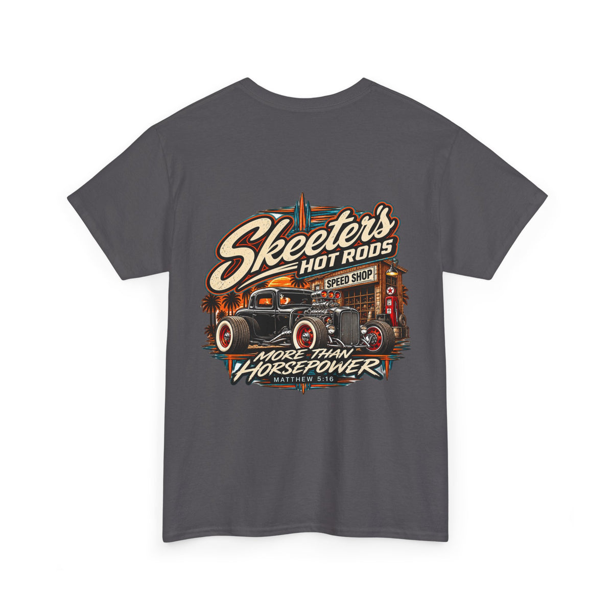 Skeeter's Hot Rods "More Than Horsepower" Tee