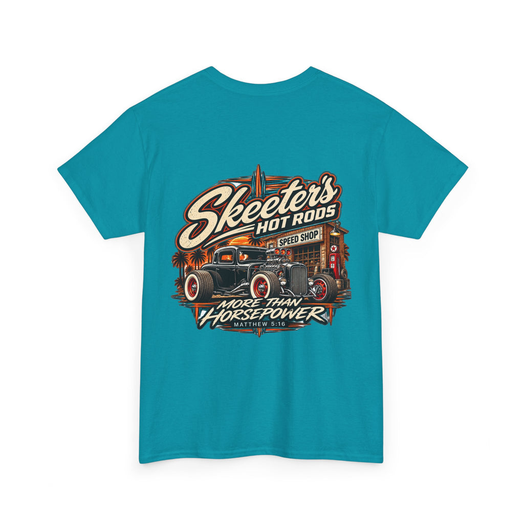 Skeeter's Hot Rods "More Than Horsepower" Tee