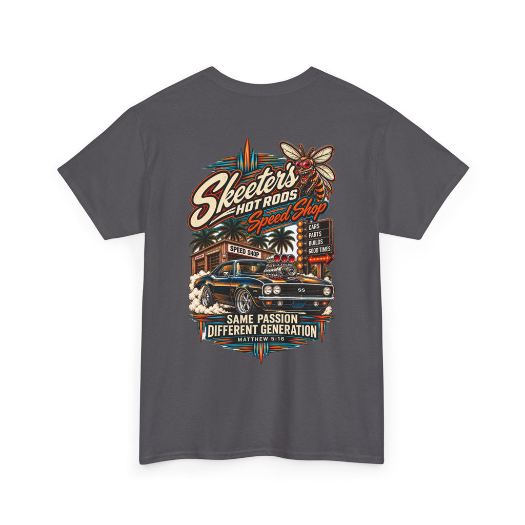 Skeeters Hot Rods "Same Passion, Different Generation" Tee