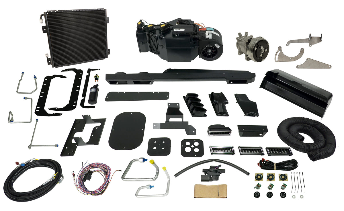 Gen 5 SureFit Complete A/C Kit — 1964-66 Chevy C10 V8, Without Factory Air, Standard