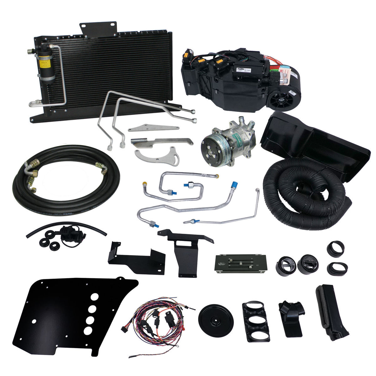 Gen 5 SureFit Complete A/C Kit — 1967-72 Chevy C10, Without Factory Air