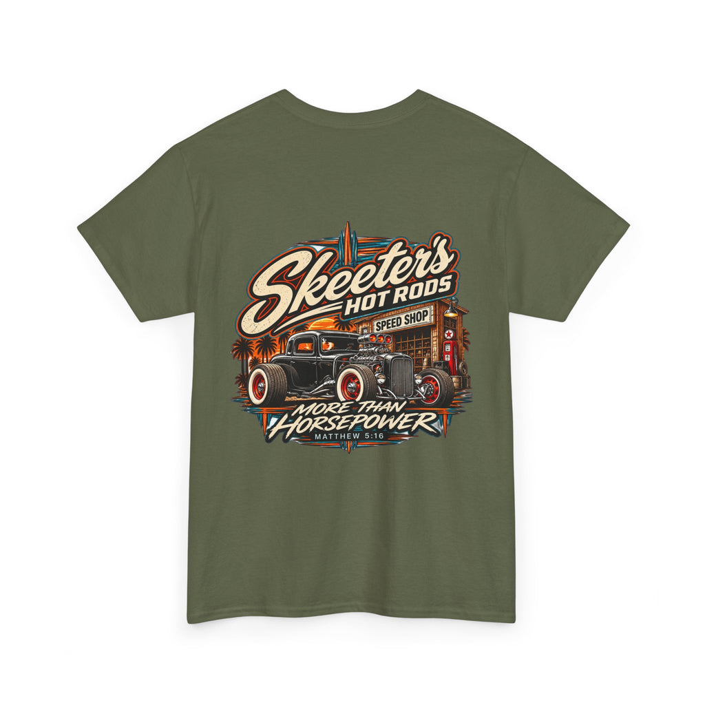 Skeeter's Hot Rods "More Than Horsepower" Tee