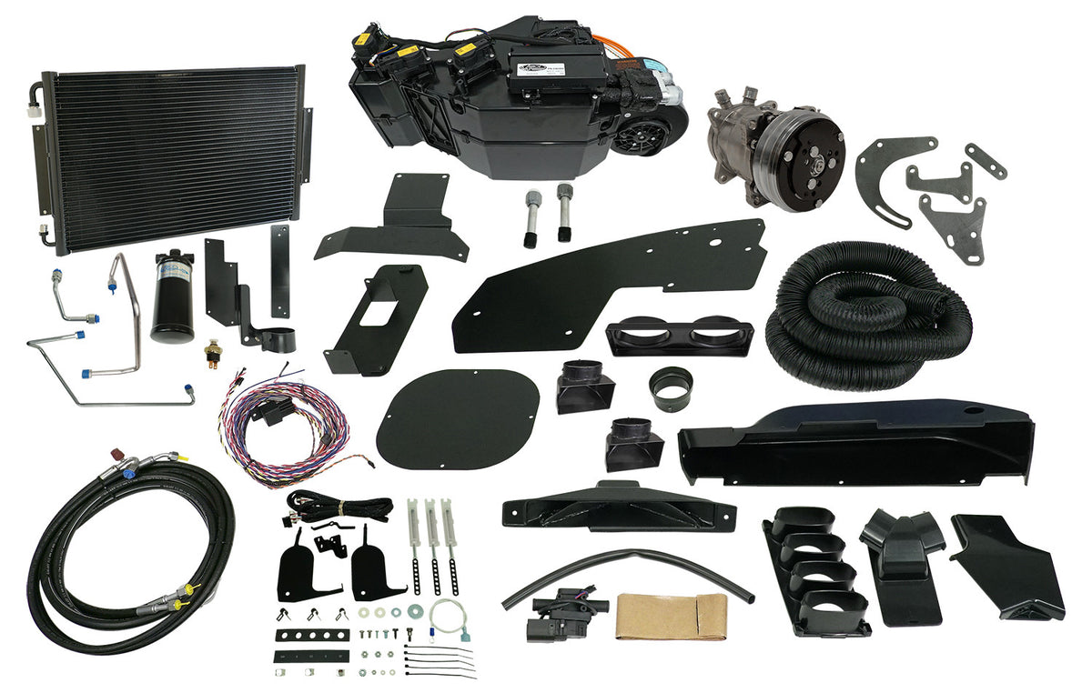Gen 5 SureFit Complete A/C Kit — 1966-67 Charger/Coronet, With Factory Air